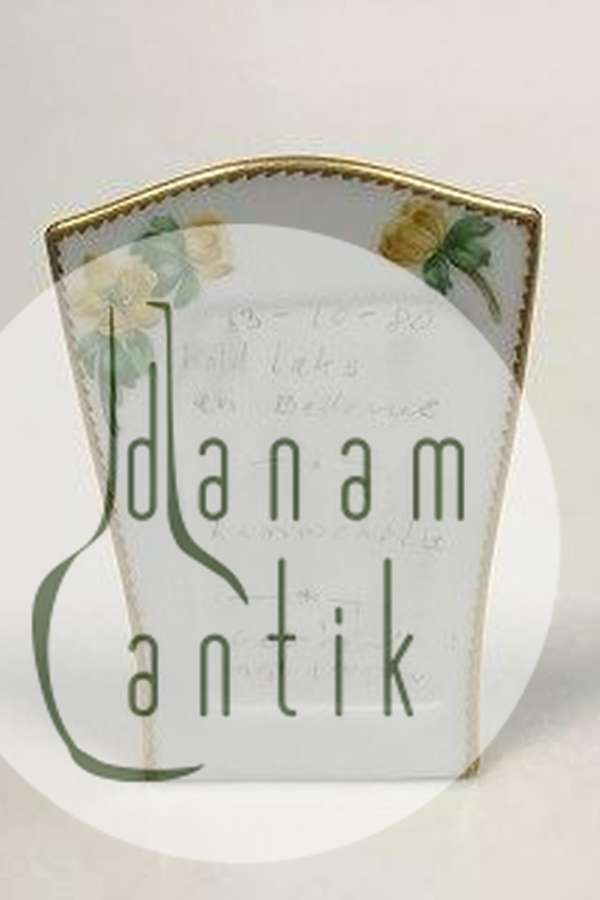 Royal Copenhagen Menuskilt til bord No 891