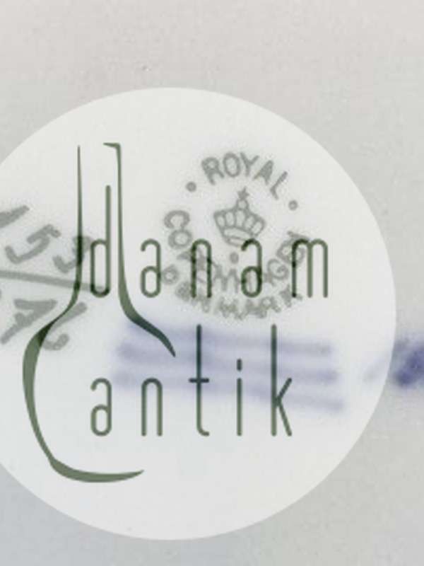 Royal Copenhagen Art Nouveau Fugleskål No 753/376