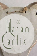 Royal Copenhagen Art Nouveau Vægvase med 3 ugler No 274