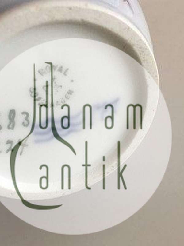 Royal Copenhagen Art Nouveau Segle Vase med gennembrudt top No 1883/223