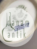 Royal Copenhagen Art Nouveau Vase med gennembrudt kandt No 353/160