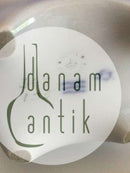 Royal Copenhagen Art Nouveau Vessel Vase No. 367/135 with Flower decoration.