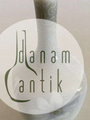 Royal Copenhagen Art Nouveau Vessel Vase No. 200/135 with Daffodil decoration