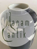 ロイヤルコペンハーゲン アールヌーボ花瓶（ピンクの花） 97/18