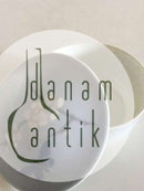 Royal Copenhagen Art Nouveau Lågskål med Blomst og Sommerfugl Motiv No 1