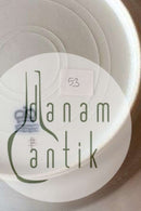 Royal Copenhagen Saksisk Blomst Dyb Tallerken i luksusmodel med gennembrudt kant.