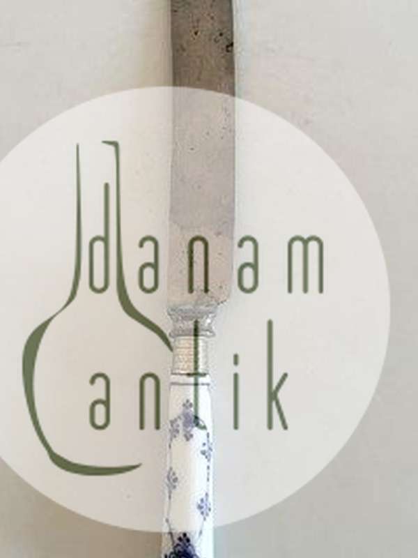 Royal Copenhagen Musselmalet Riflet Spisekniv