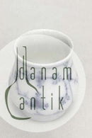 Royal Copenhagen Blue Fluted Plain Mustard Pot, missing Lid. No. 358