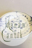 Royal Copenhagen Musselmalet Riflet Kagefad No 319