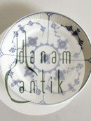 Royal Copenhagen Blauer kannelierter Teller Nr. 300