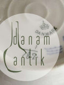 Royal Copenhagen Blauer kannelierter Teller Nr. 182