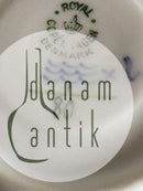 Royal Copenhagen Musselmalet Riflet Kaffe Kop og Underkop No. 80