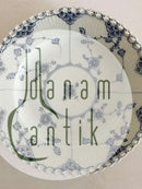 Royal Copenhagen Antik Musselmalet Helblonde Tallerken