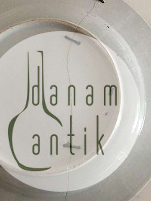 Royal Copenhagen Antik Musselmalet Riflet Tallerken