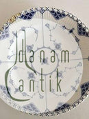 Royal Copenhagen Antik Musselmalet Helblonde Tallerken