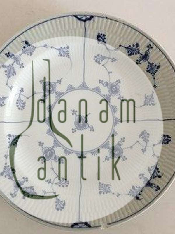 Royal Copenhagen Antik Musselmalet Riflet Tallerken