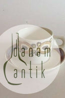 Royal Copenhagen Aluminia Nucella Kaffekopper No 3465