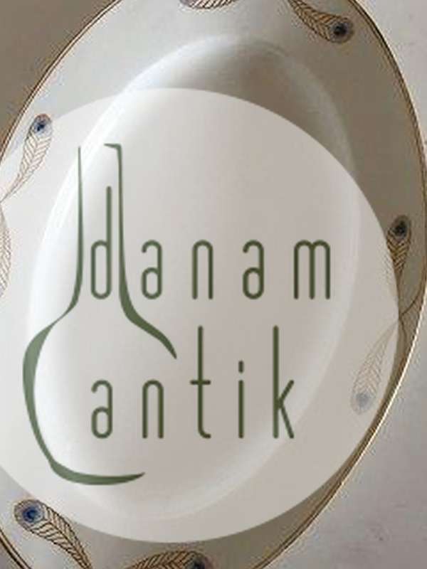 Royal Copenhagen Stel No 118 Ovalt Serveringsfad Påfugl m. Guldkant