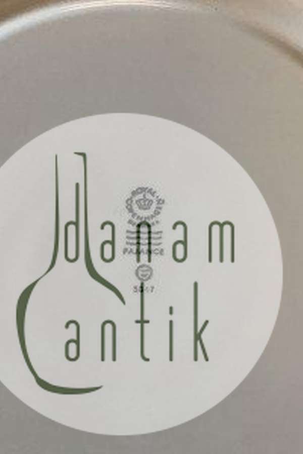 Royal Copenhagen Rødtop/Rødkant Rundt Fad No 3047