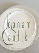 Royal Copenhagen Rødtop/Rødkant Frokosttallerken No 3068