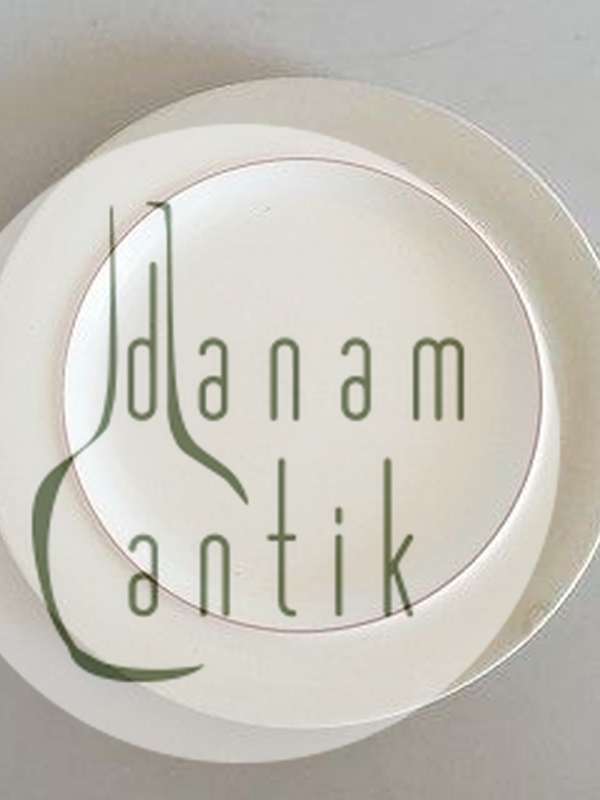 Royal Copenhagen Rødtop/Rødkant Frokosttallerken No 3068