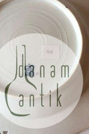 Royal Copenhagen Saksisk Blomst Dyb Tallerken i luksusmodel med gennembrudt kant.