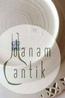 Royal Copenhagen Saxon Flower Deep Plate Premium model with pierced border