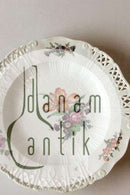 Royal Copenhagen Saxon Flower Dinner-/Fruit Plate Premium model with pierced border