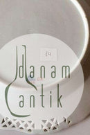 ロイヤルコペンハーゲン サクソンフラワー ディナー/フルーツプレート（リム透かし彫り）ラグジュアリーモデル。