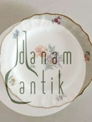 Royal Copenhagen Fuld Saksisk Blomst Tallerken No 1625