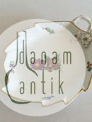 Royal Copenhagen Light Saxon Flower Leafshaped Servingdish No 1599