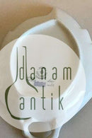 Royal Copenhagen Light Saxon Flower Leaf shaped Assiet No 1597