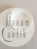 Royal Copenhagen Josephine White Curved Round Butter Pad / Salt Dish