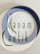 Royal Copenhagen Liselund Mørkeblå Sidetallerken No 617