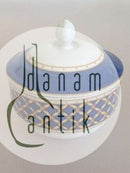 Royal Copenhagen Liselund Mørkeblå Sukkerskål No 160/161