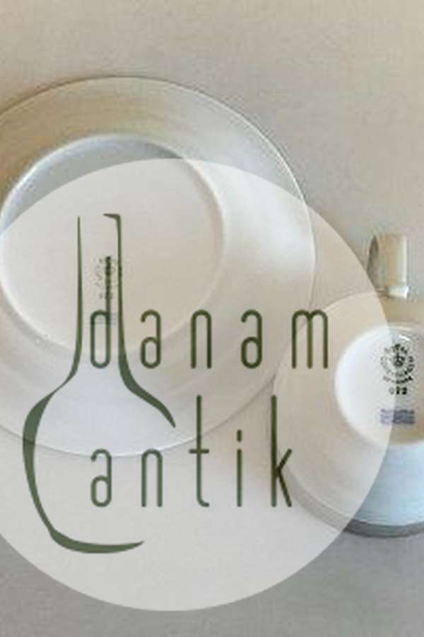 Royal Copenhagen Grå Magnolia Kaffekop med underkop No 072+073