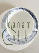 Royal Copenhagen Blue Fluted Half Lace Cup and Saucer No 713