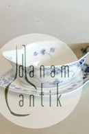 ロイヤルコペンハーゲン ブルーフルーテッドハーフロンドソースボウル No 587