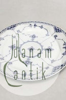 Royal Copenhagen Musselmalet Halvblonde Tallerken No. 577