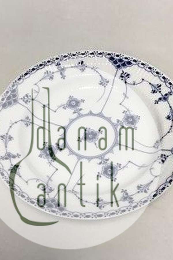 ロイヤルコペンハーゲン ブルーフルーテッドハーフレースディープ