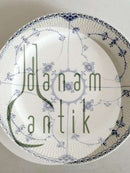 Royal Copenhagen Musselmalet Halvblonde Rundt Serveringsfad No 539