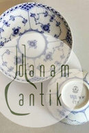 Royal Copenhagen Blue Fluted Half Lace Large Tea Cup No 524