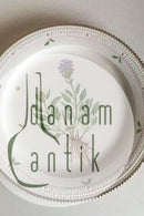 Royal Copenhagen Flora Danica Stort rundt Serveringsfad No 735/3524