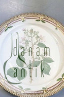 Royal Copenhagen Flora Danica Rundt Fad No 3524 (Pre 1923)