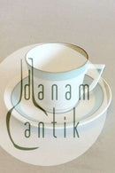 Royal Copenhagen Dybbøl Mokkakop og underkop No 9535