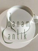 Royal Copenhagen Hvid Domino Kaffekop med underkop