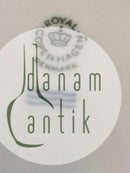 Royal Copenhagen White Domino Plate No 14923