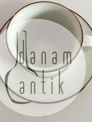 Royal Copenhagen Domino Kaffekop med underkop No. 14910