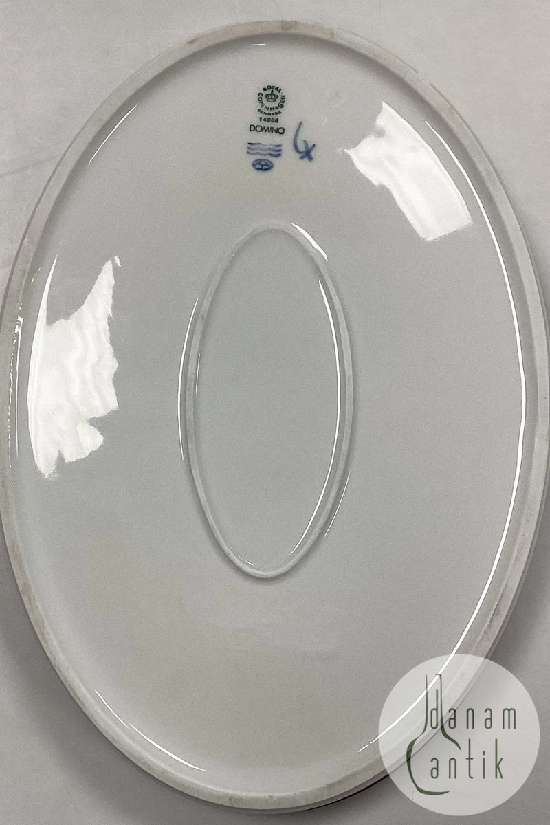 Royal Copenhagen Domino Ovalt Fad No. 14906
