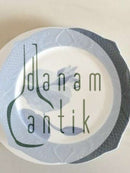 Royal Copenhagen Art Nouveau Plate with fish border